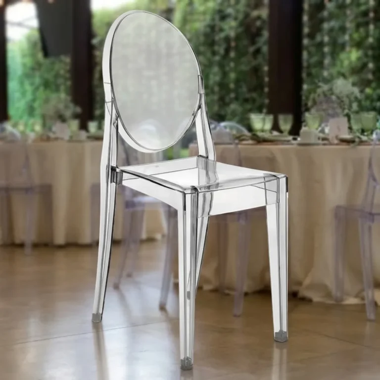 Silla Ghost transparente en renta para eventos